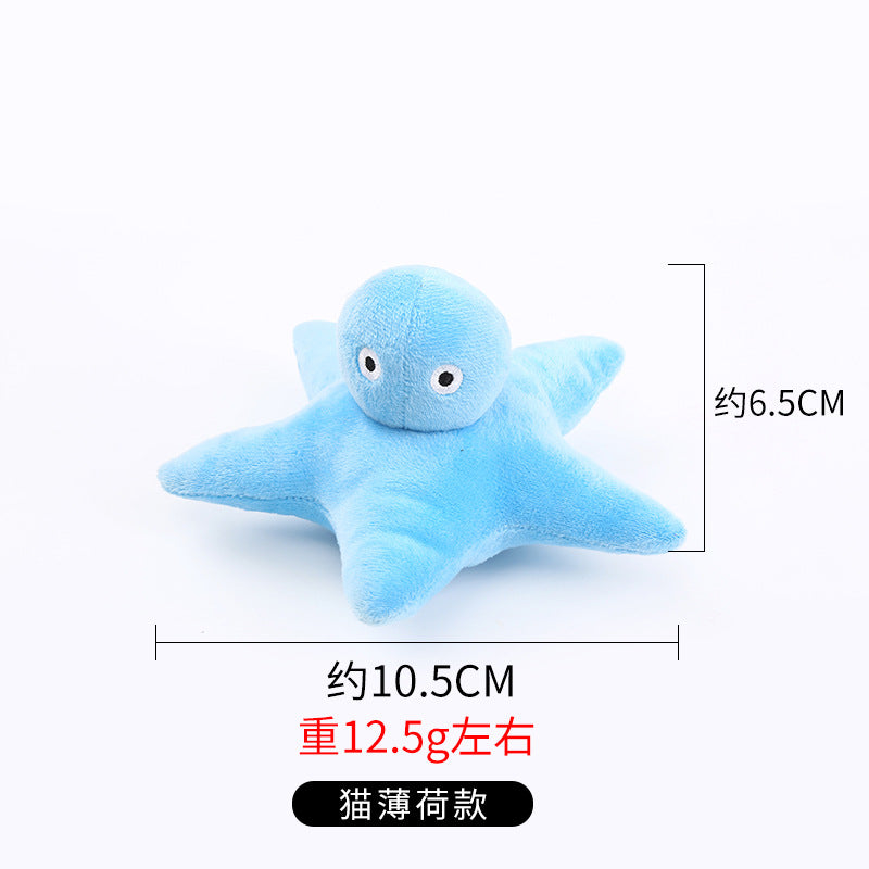 Petkin - Plush Marine Animal-Shaped dog toy