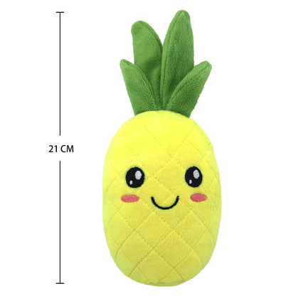 Petkin - Pineapple-Shaped Squeaky Toy