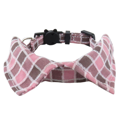 Mokka - Soft Plaid Shirt Breakaway Cat Collar