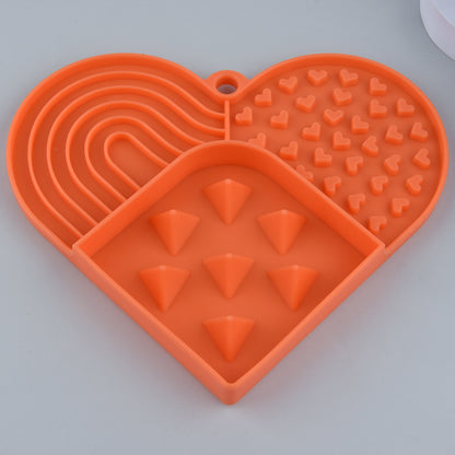 Bowlo -  Heart-Shaped Lick Mat
