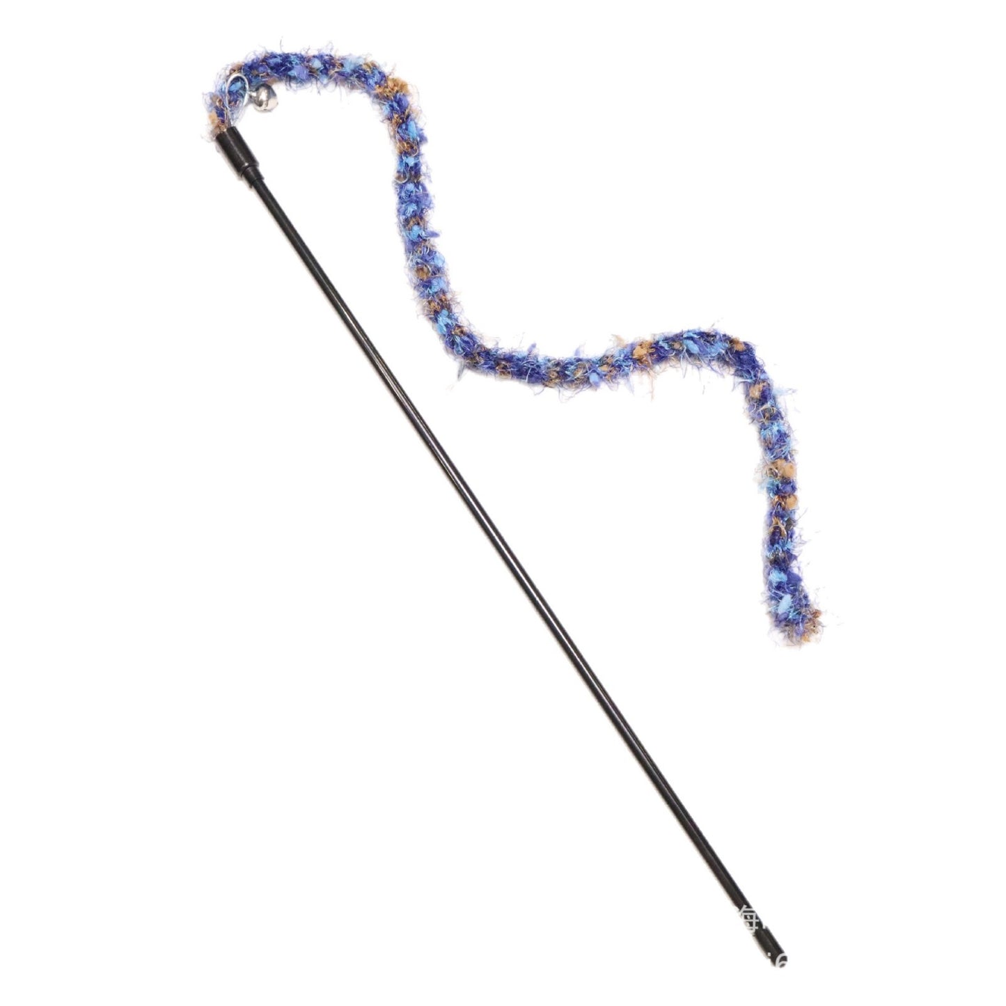 Moo - Fuzzy Cord Wand Cat Toy