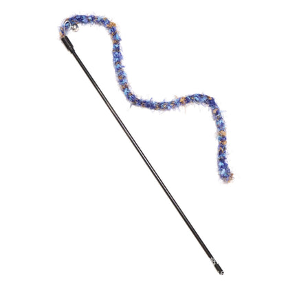 Moo - Fuzzy Cord Wand Cat Toy