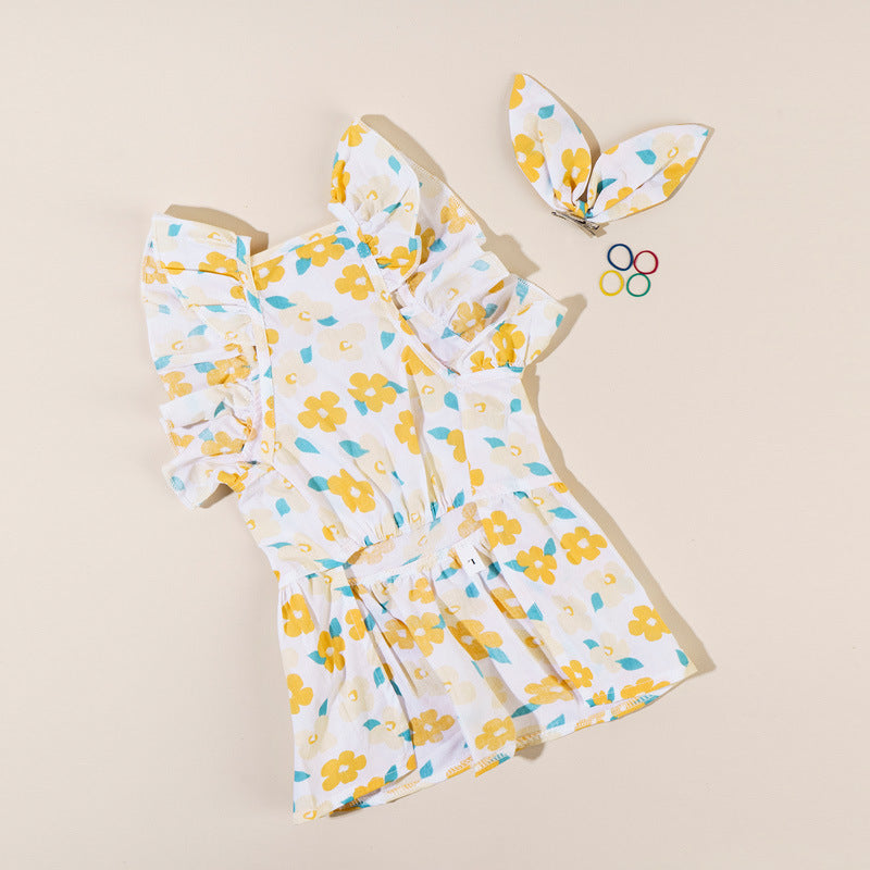 Ozzie - Floral Cat Dress