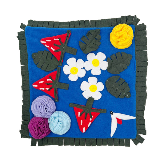 Snuffy - Floral Pattern Pet Snuffle Mat