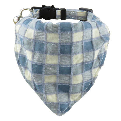 Mokka - Soft Plaid Shirt Breakaway Cat Collar