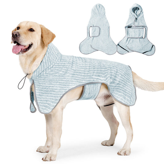 Ozzie - Quick-Dry Dog Bathrobe