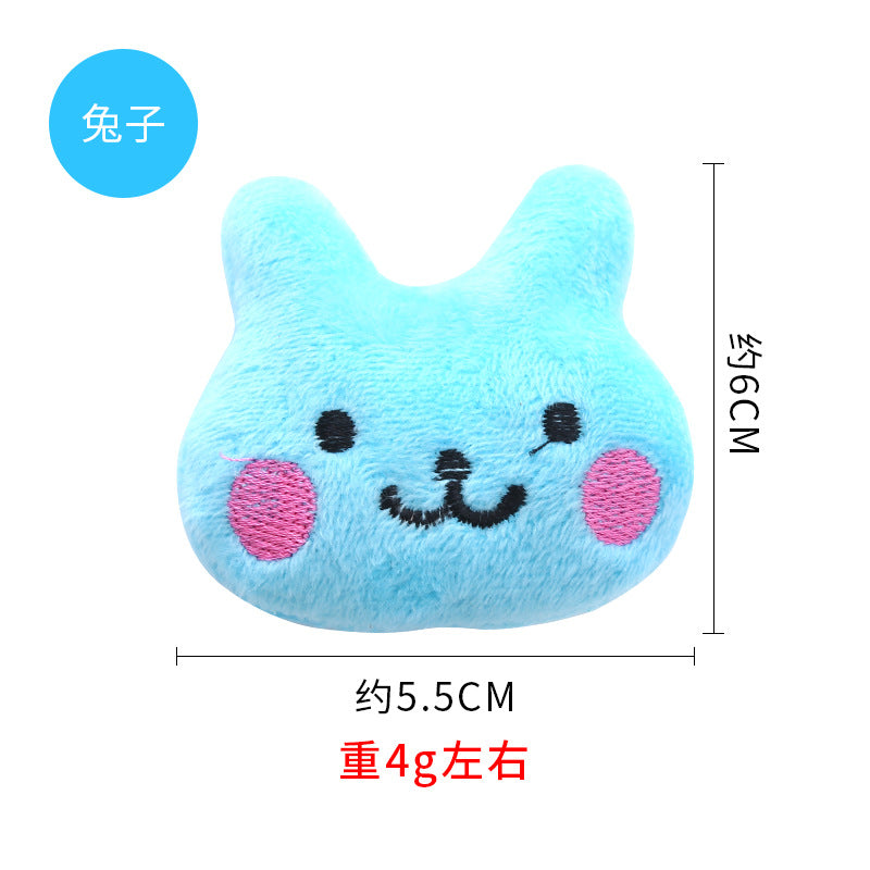 Moo - Short Fuzzy Plush Cat Toy