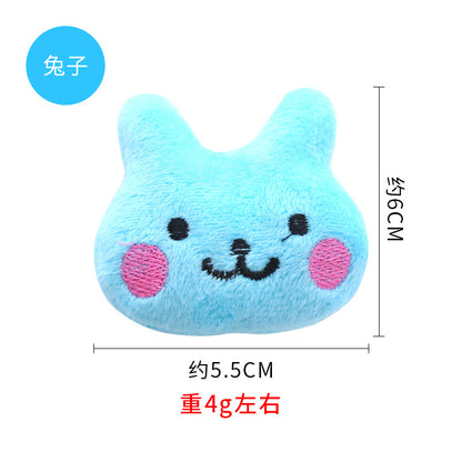 Moo - Short Fuzzy Plush Cat Toy
