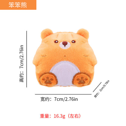 Moo - Rounded Plush Animal Character Cat Toy