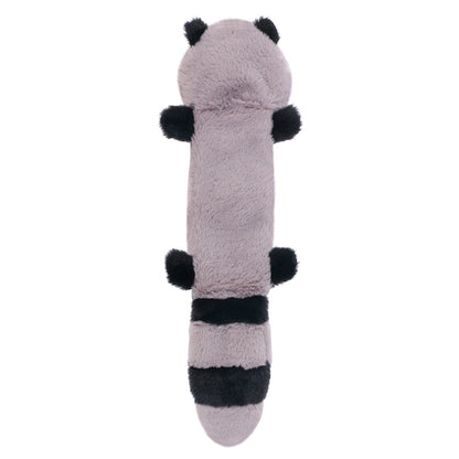 Petkin - Raccoon Squeaky Dog Toy