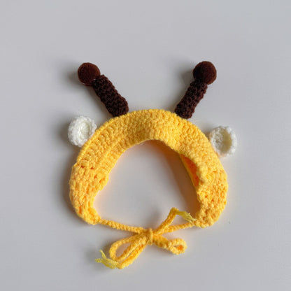 Ozzie - Bumblebee Knit Hat for Cats