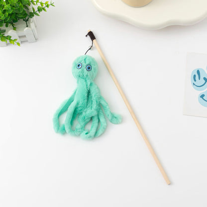 Moo - Octopus Cat Teaser Wand