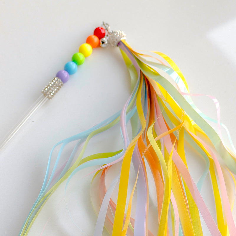 Moo - Colorful Tassel Cat Teaser Wand