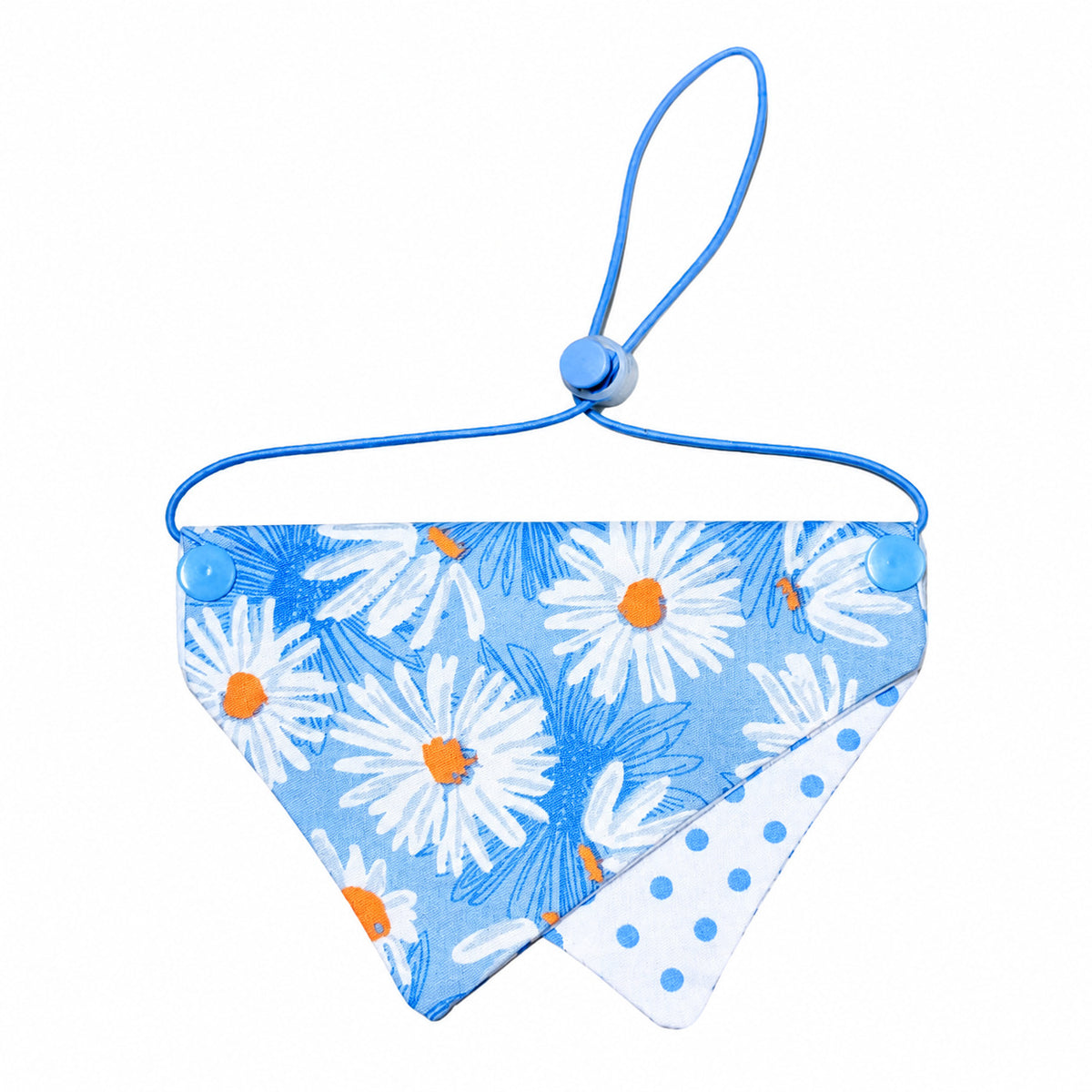 Mokka - Patterned Double-Layer Bandana Pet Neckwear