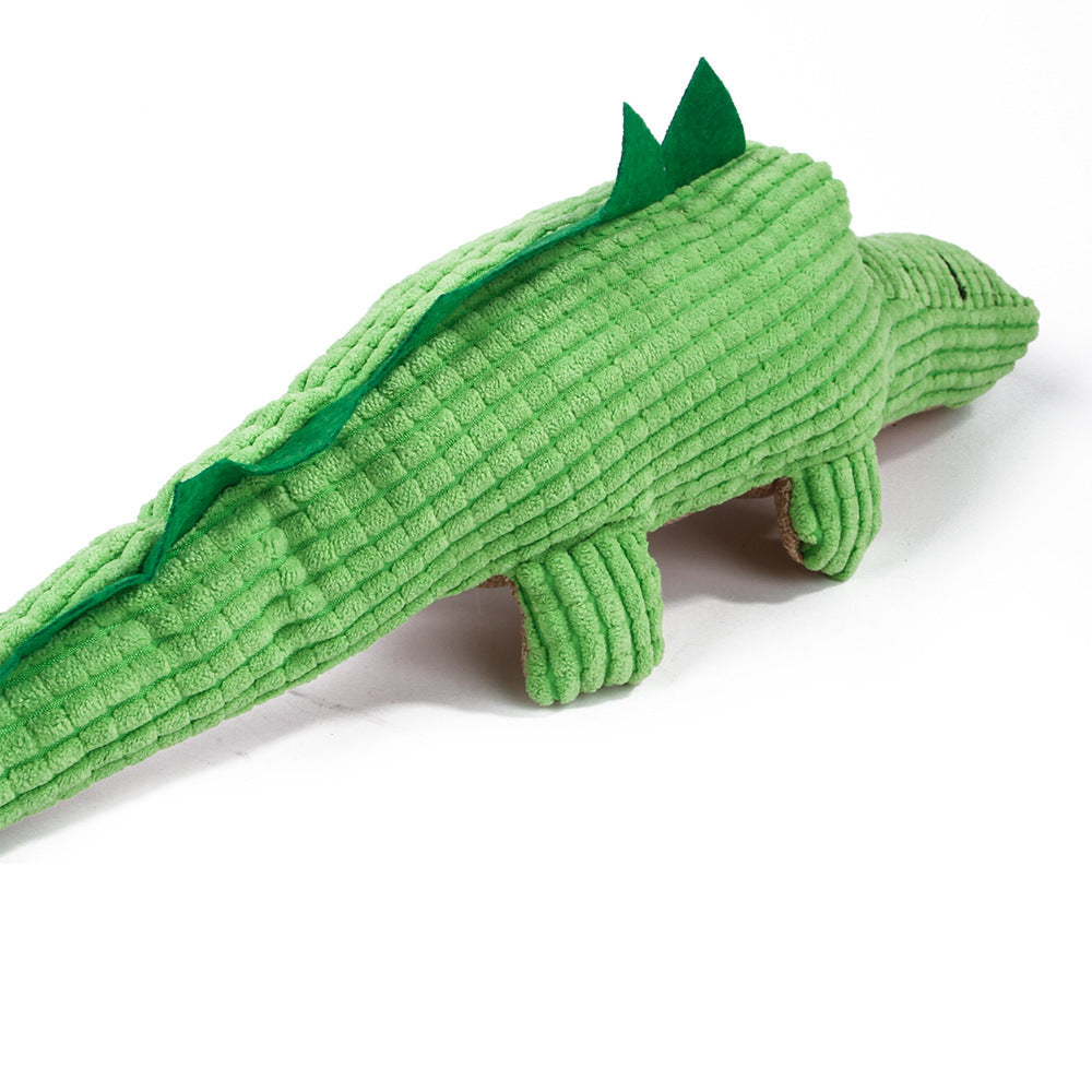 Petkin - Plush Crocodile Dog Toy