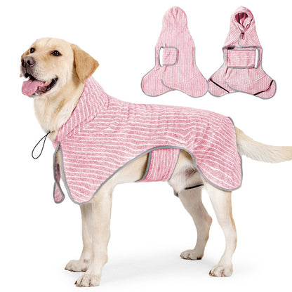 Ozzie - Quick-Dry Dog Bathrobe