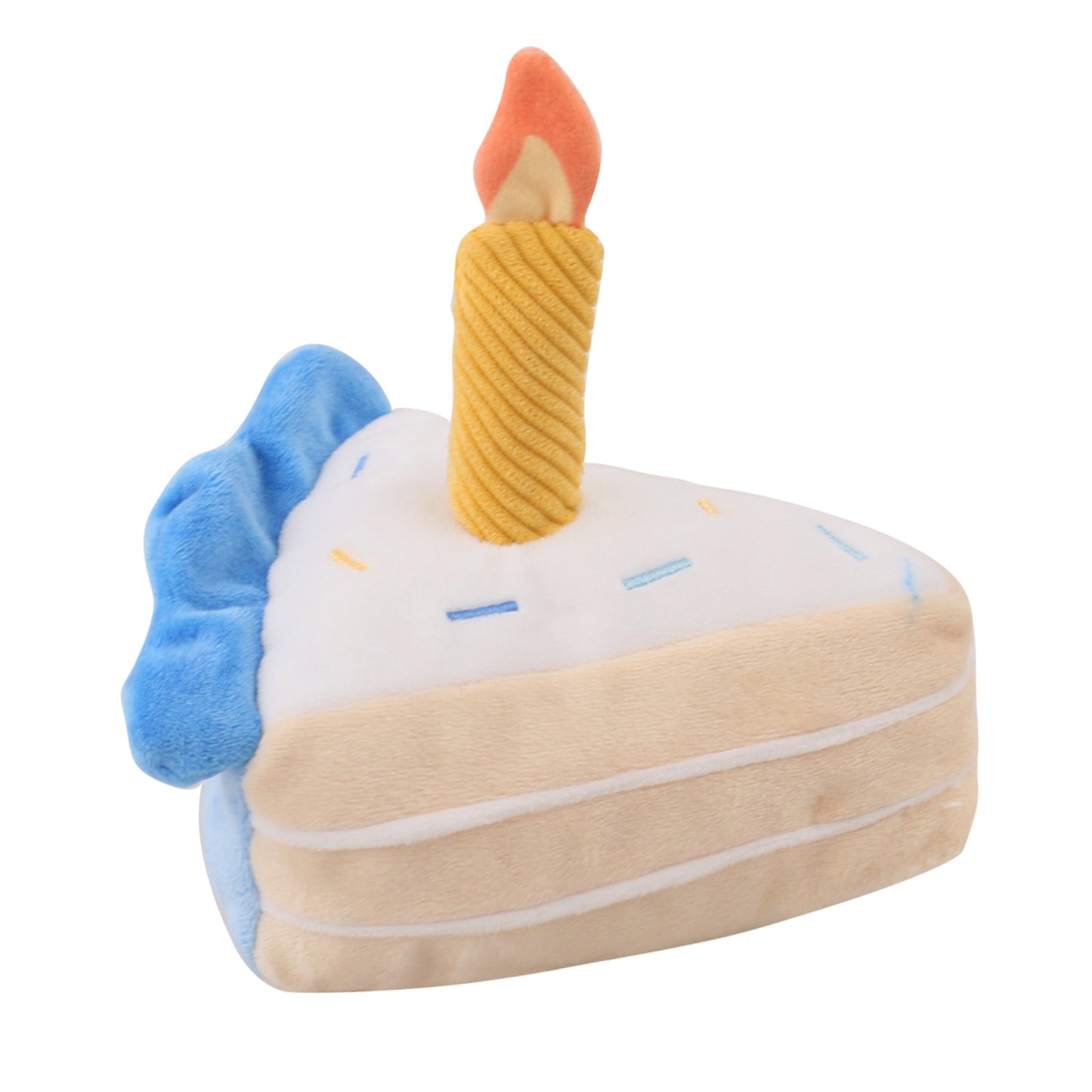 Petkin - Birthday Cake Plush Dog Squeaky Toy