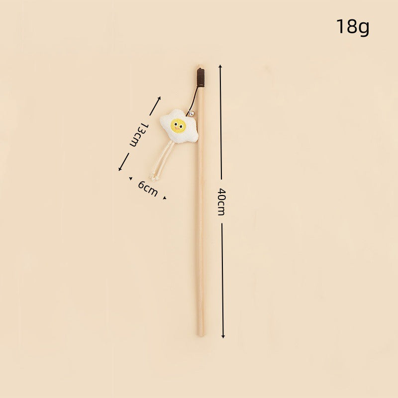 Moo - Food-Shaped Charm cat teaser wand