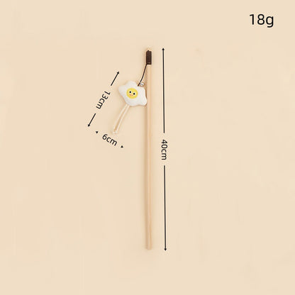 Moo - Food-Shaped Charm cat teaser wand