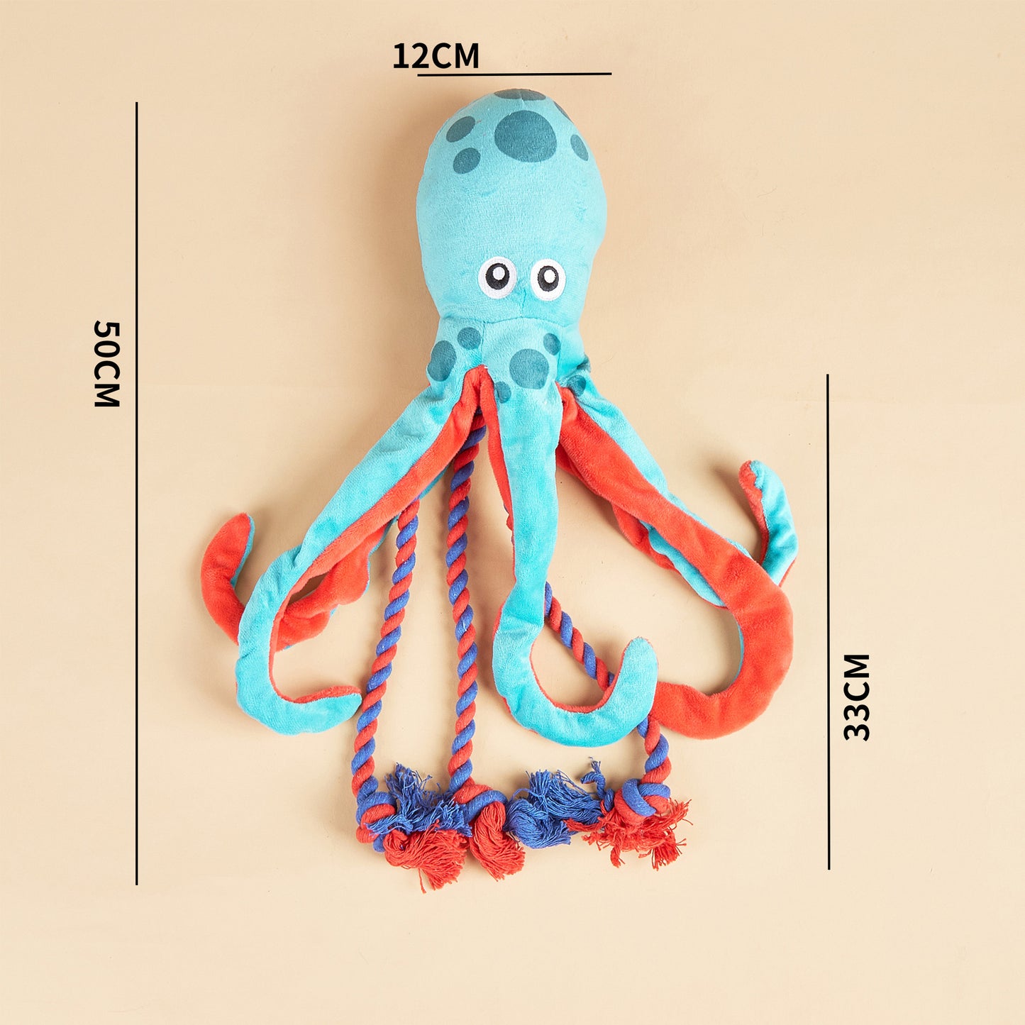 Petkin - Octopus Dog Toy