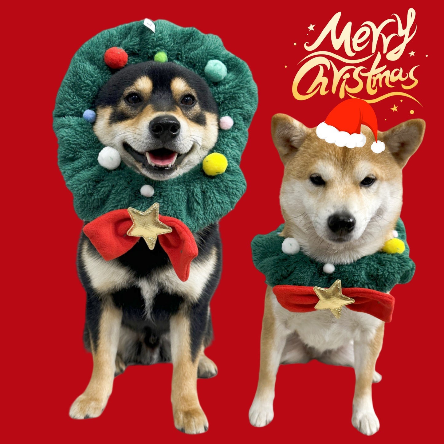 Mokka - Wreath-Like Plush Ruffle Pet Neckwear