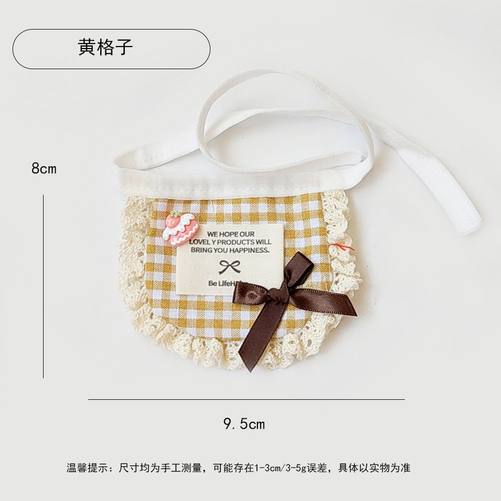 可爱mini宠物生日口水巾围兜猫咪狗狗周岁派对拍照蛋糕狗狗围嘴