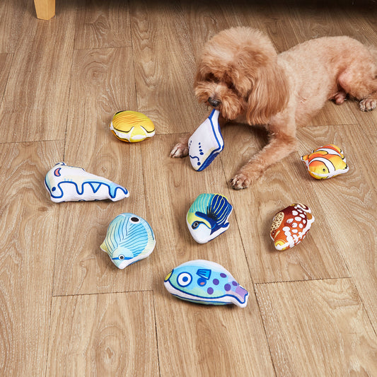 Petkin - Fish Plush Toy for Pets