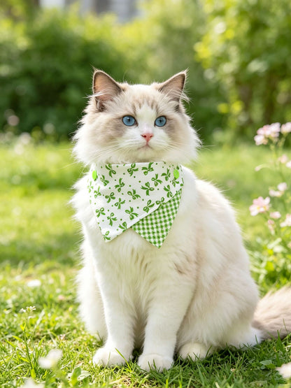 Mokka - Adjustable Triangular Bandana Pet Neckwear