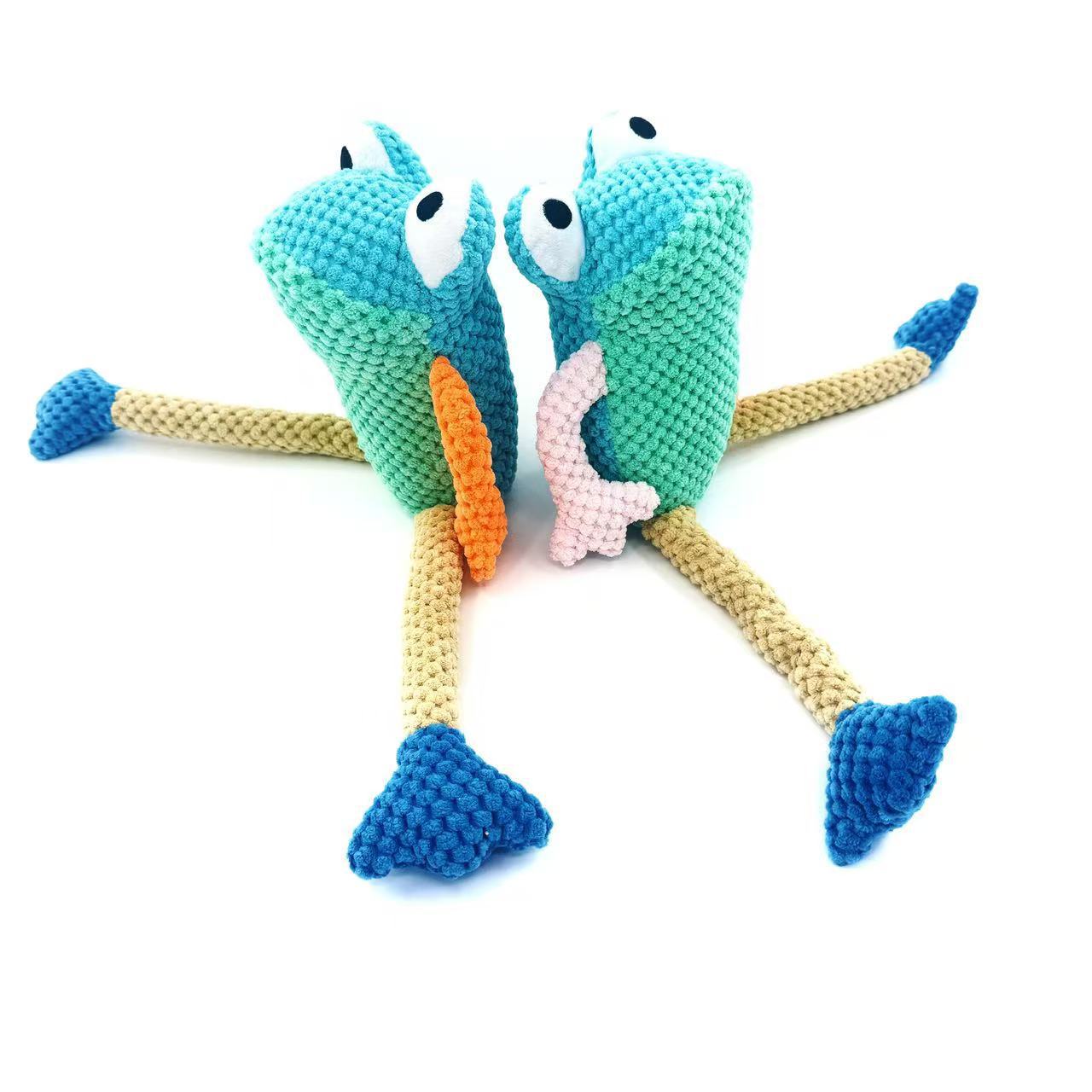 Petkin - Frog Squeaky Pet Toy