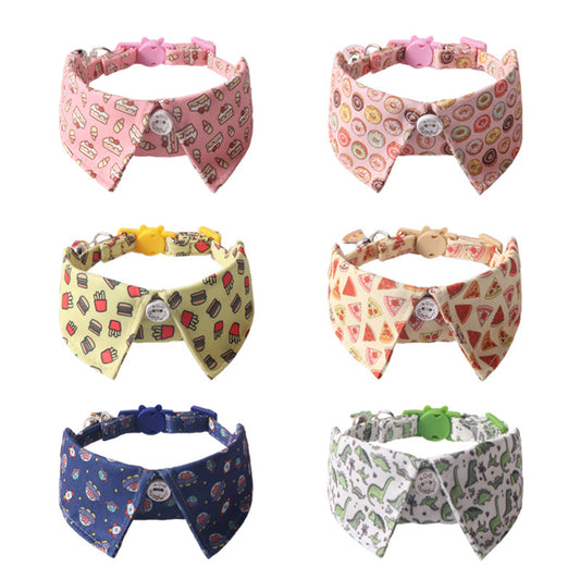 Mokka - Colorful Cat Collar with Bell