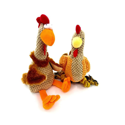 Petkin - Chicken Squeaky Pet Toy