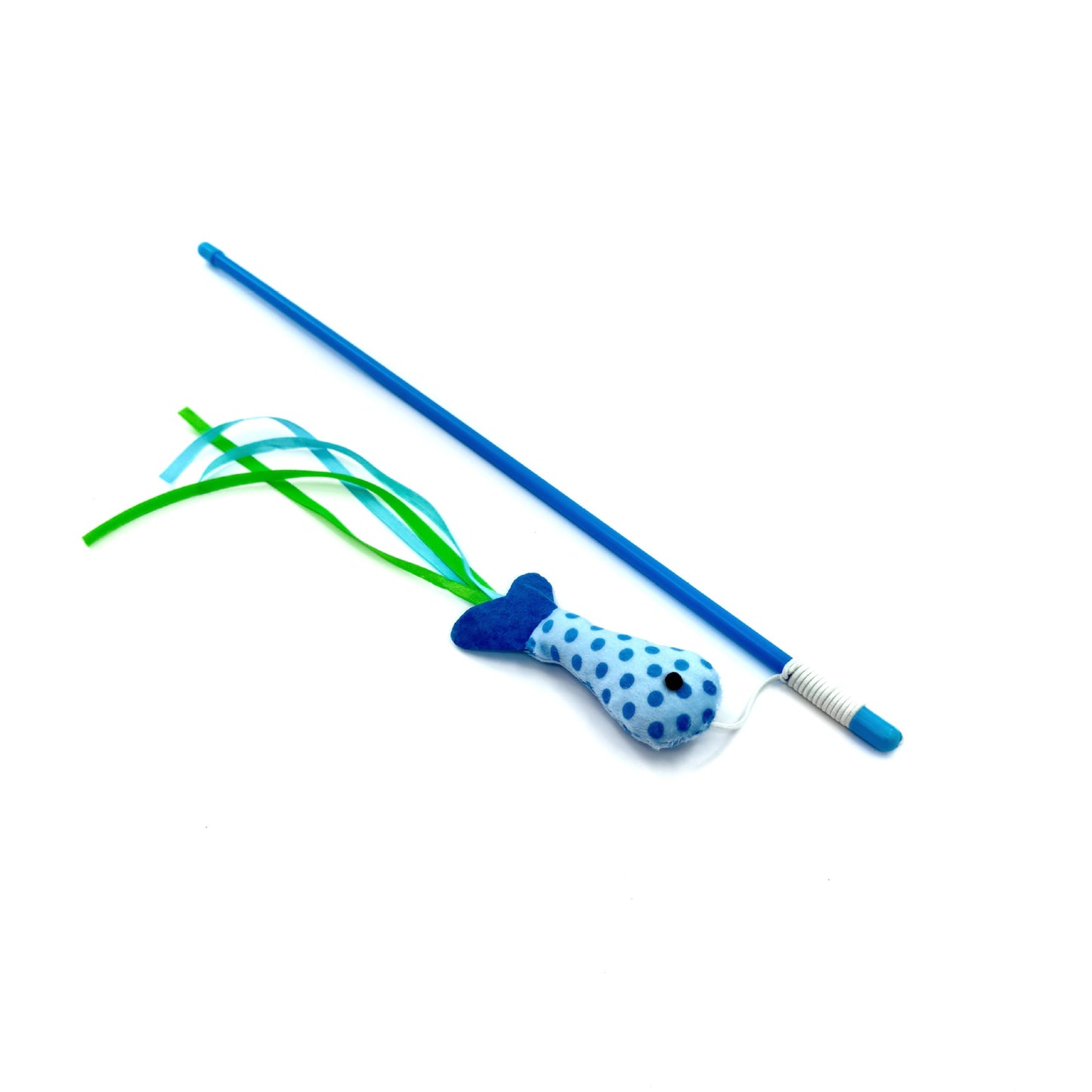 Moo – Fish Ribbon Wand Toy