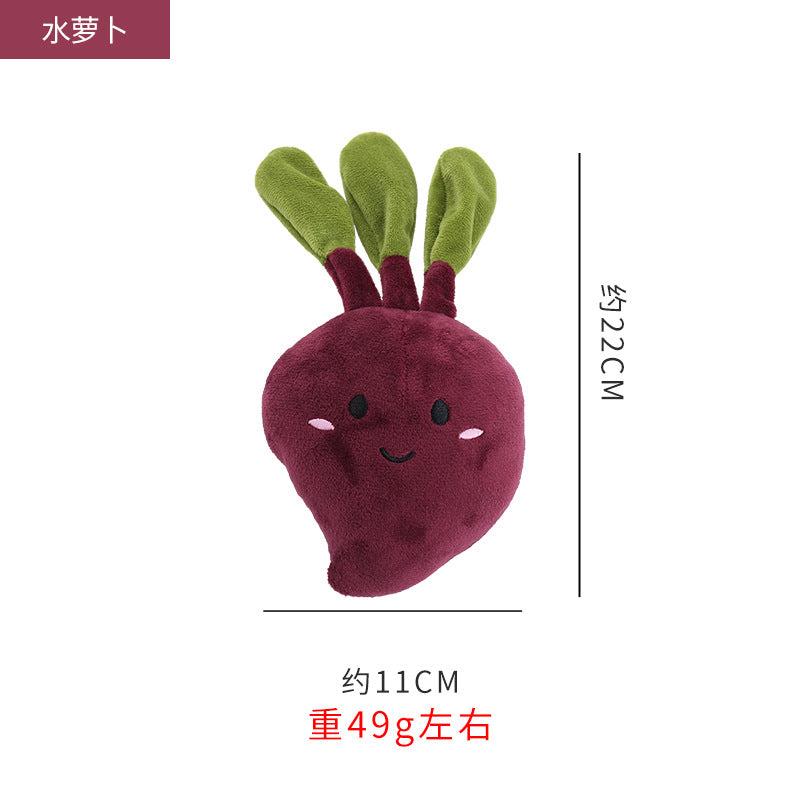 Petkin - Smiling Leaf Detail Plush dog toy