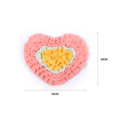 Snuffy -  Heart-Shaped Snuffle Mat