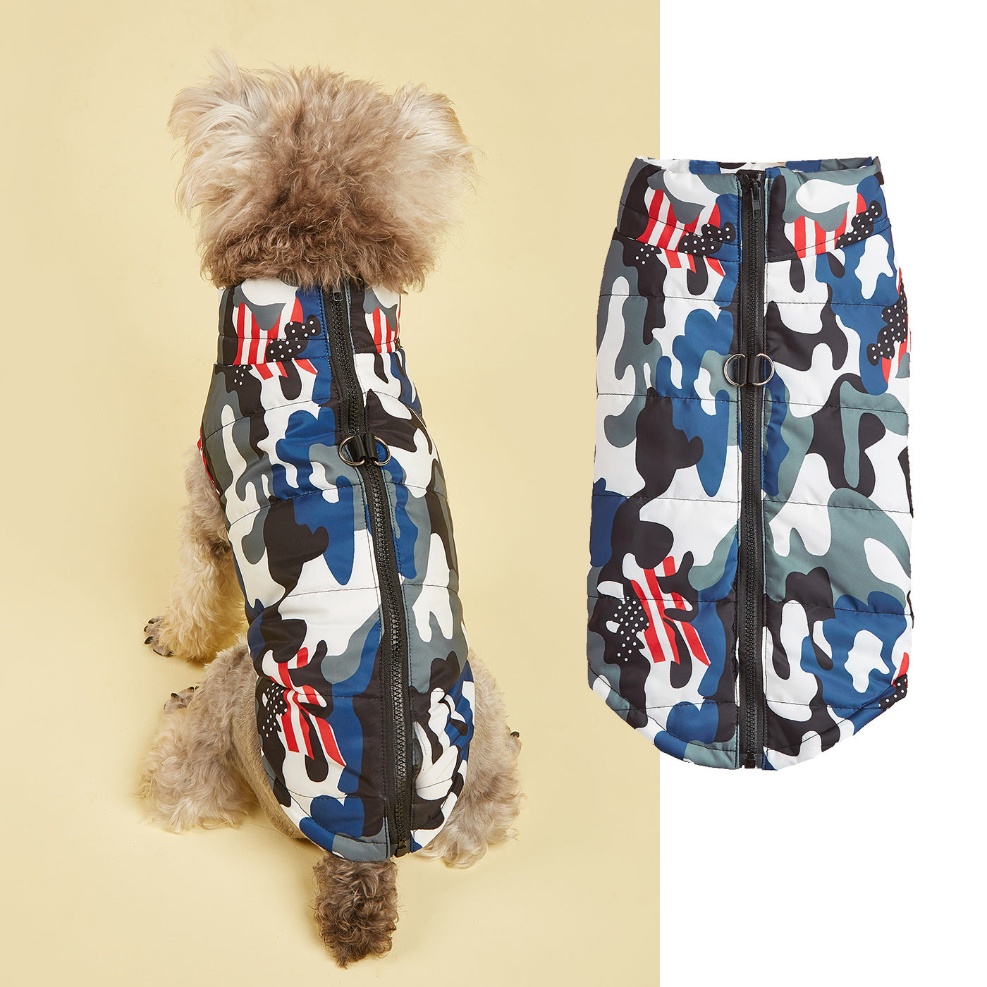 Ozzie - Camouflage Winter Pet Coat