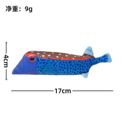 跨境新款猫薄草毛绒玩偶内加猫草自嗨互动猫薄荷玩具猫咪玩具批发