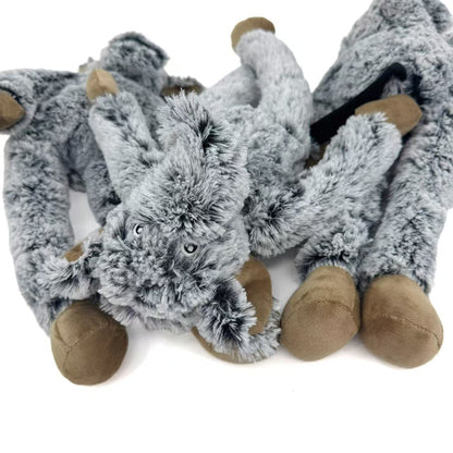Petkin - Soft Plush Elephant Squeaky Dog Toy