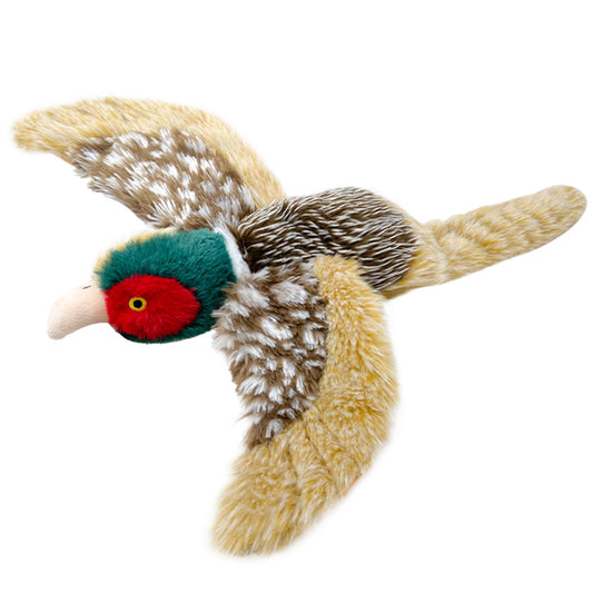 Petkin - Plush Wild Chicken Duck Dog Toy