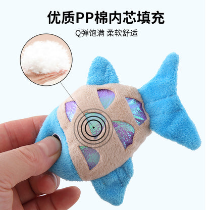 Moo - Fish-Shaped Catnip Cat Toy