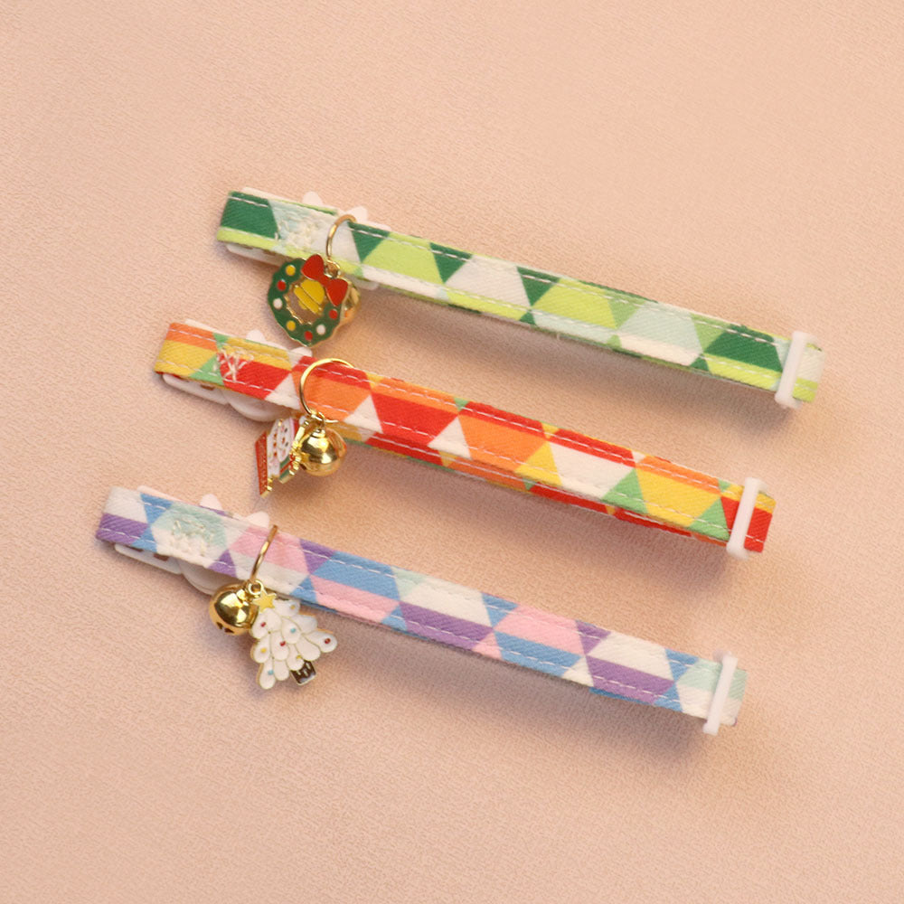 Mokka - Geometric Triangle Breakaway Cat Collar