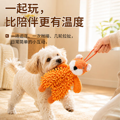 Petkin - Noodle-Textured Animal-Shaped dog toy