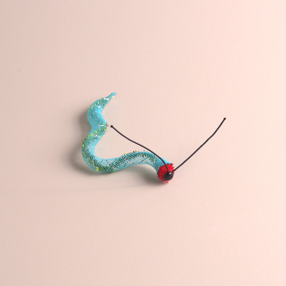 Moo - Wiggly Worm Chase Cat Toy