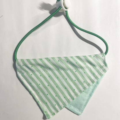 Mokka - Overlapping Panel Bib Pet Neckwear