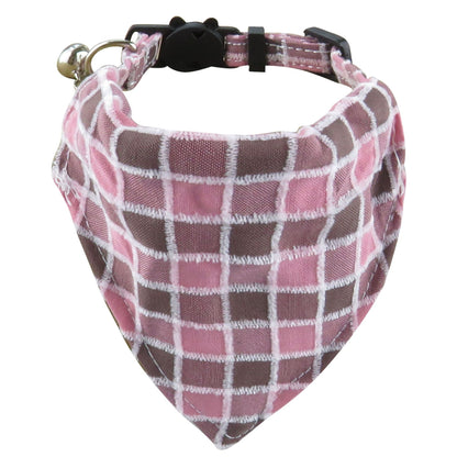 Mokka - Soft Plaid Shirt Breakaway Cat Collar