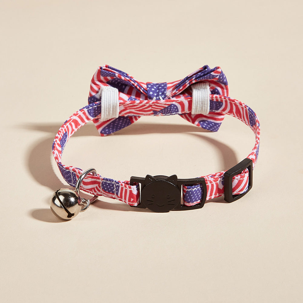 Independence Day Cat Collar