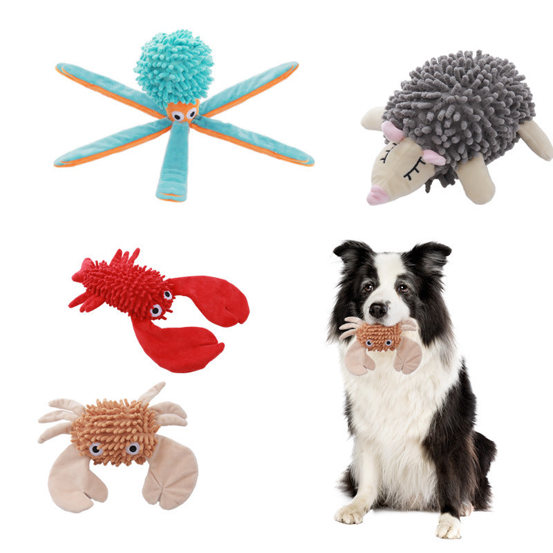 Petkin - Animal-Shaped Plush Dog Toy