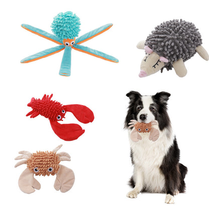 Petkin - Animal-Shaped Plush Dog Toy