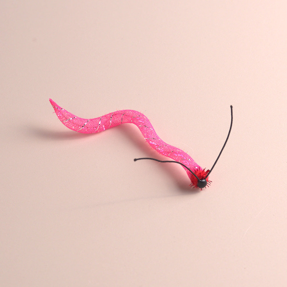 Moo - Wiggly Worm Chase Cat Toy