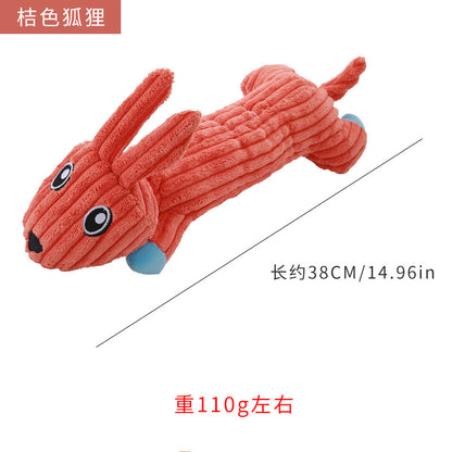 可爱造型毛绒玩具狗狗玩具宠物用品跨境热销工厂直销毛绒耐啃咬