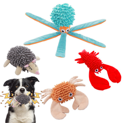 Petkin - Animal-Shaped Plush Dog Toy